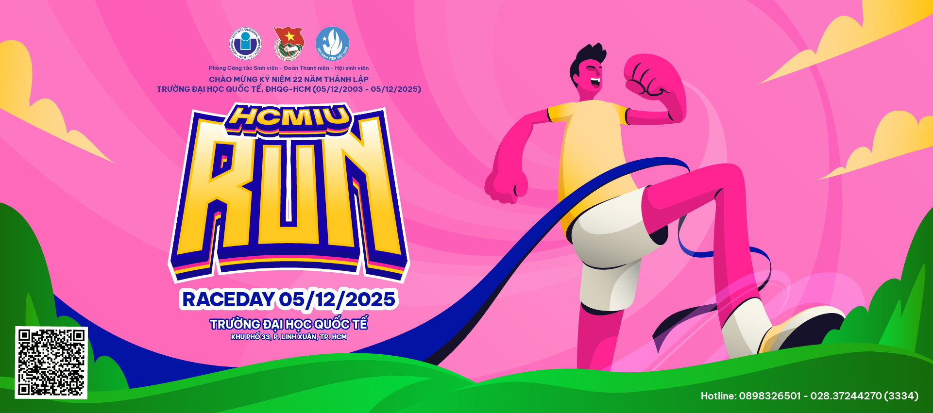 GIẢI CHẠY CHÀO MỪNG 22 NĂM THÀNH LẬP TRƯỜNG ĐẠI HỌC QUỐC TẾ – ĐẠI HỌC QUỐC GIA THÀNH PHỐ HỒ CHÍ MINH HCMIU RUN 2025