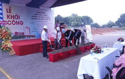 International University held the construction commencement ceremony of QT.A1 building