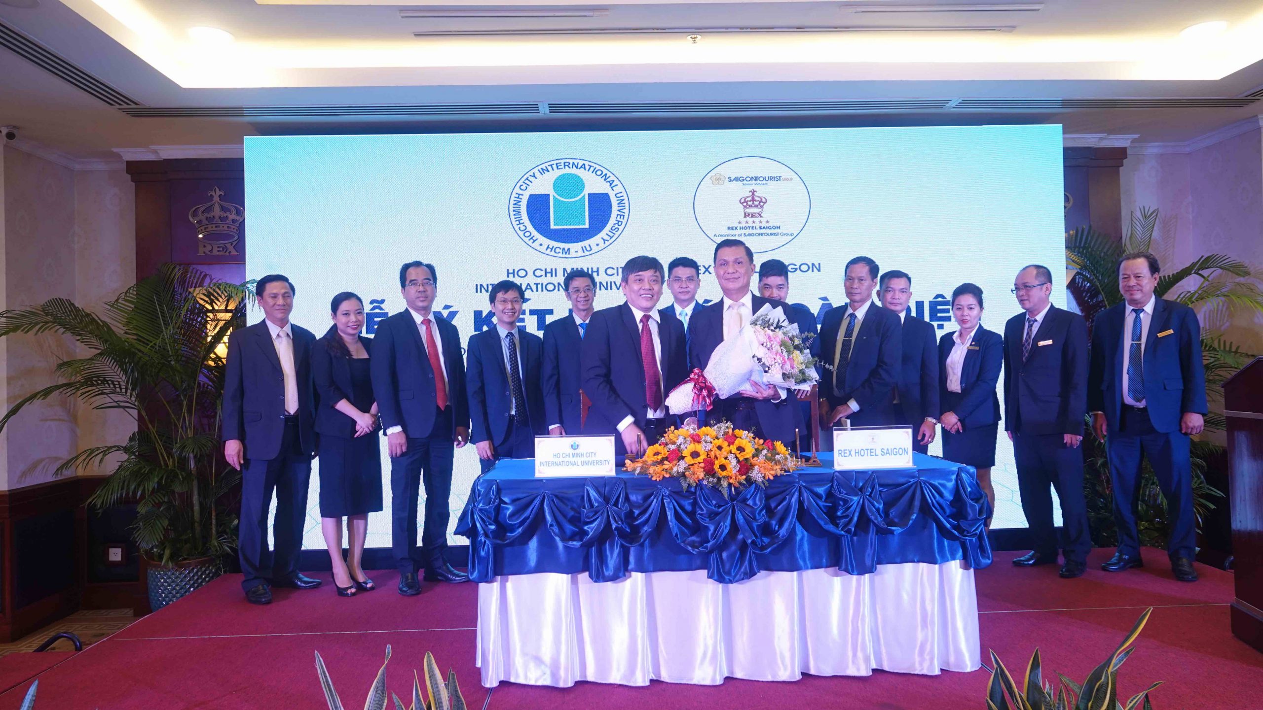 INTERNATIONAL UNIVERSITY’S COLLABORATION WITH BEN THANH HOTEL (REX HOTEL)