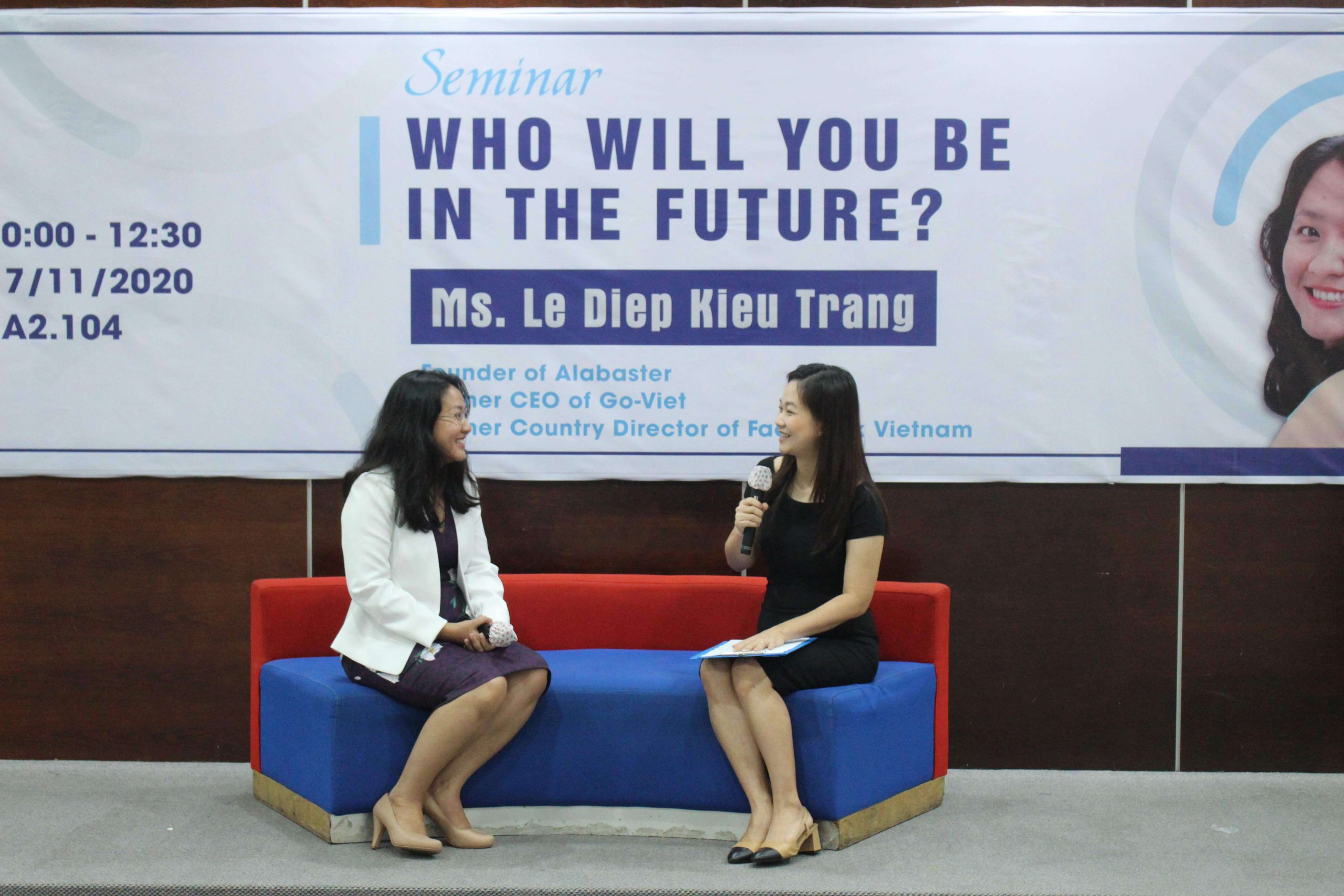 Lê Diệp Kiều Trang làm diễn giả  Hội thảo “Who will you be in the future?”