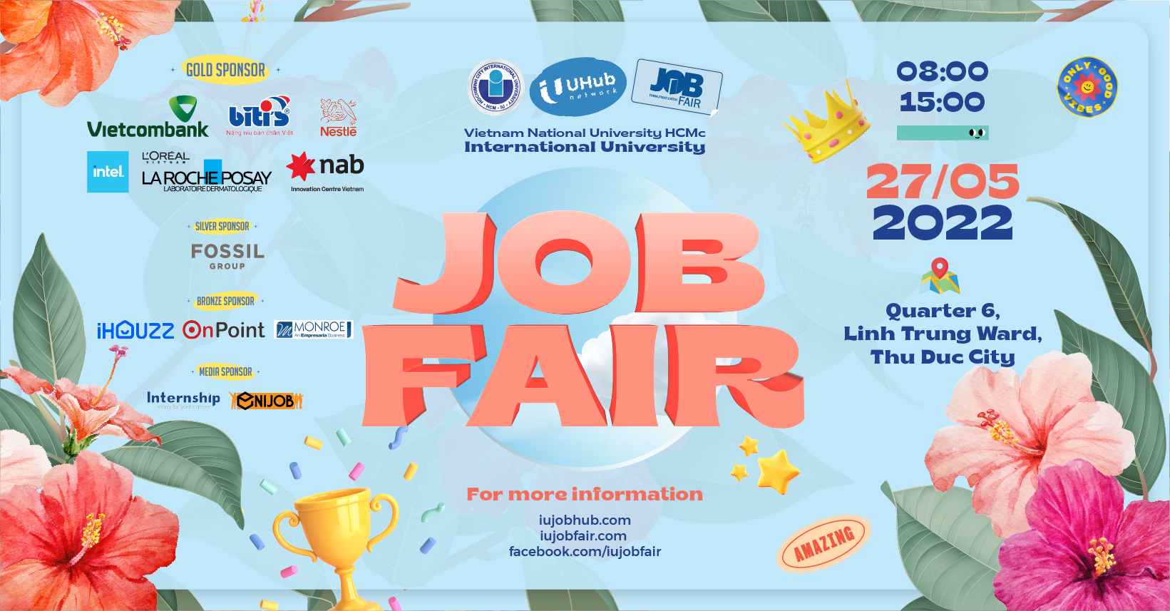 INTERNATIONAL UNIVERSITY S JOB FAIR 2022 Tr ng i H c Qu c T 