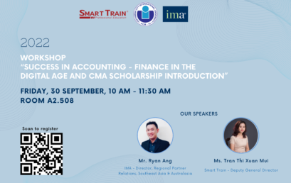 Workshop “Success in Accounting – Finance in the Digital Age and CMA Scholarship Introduction”