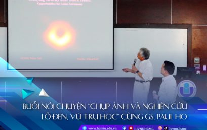 PROF. PAUL HO BROUGHT THE “BLACK HOLES AND ASTRONOMY” TO INTERNATIONAL UNINVERSITY