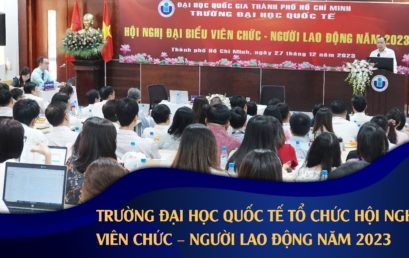 TRƯỜNG ĐH QUỐC TẾ TỔ CHỨC  HỘI NGHỊ VIÊN CHỨC – NGƯỜI LAO ĐỘNG NĂM 2023