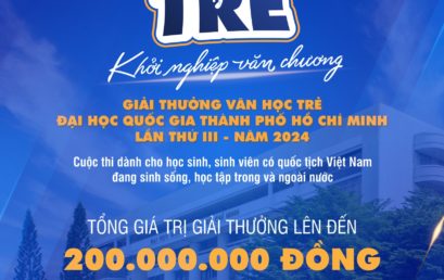 ĐẠI HỌC QUỐC GIA TP. HỒ CHÍ MINH PHÁT ĐỘNG CUỘC THI VĂN HỌC TRẺ 2024