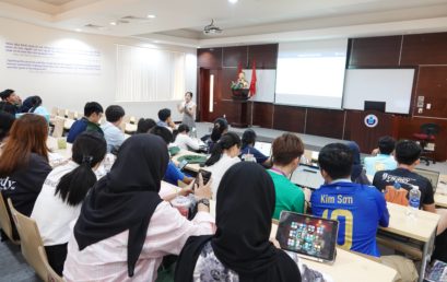 76 SINH VIÊN ASEAN THAM GIA TRẠI HÈ AUN-VNUHCM SUMMER PROGRAM 2025 ĐẾN TRƯỜNG ĐH QUỐC TẾ