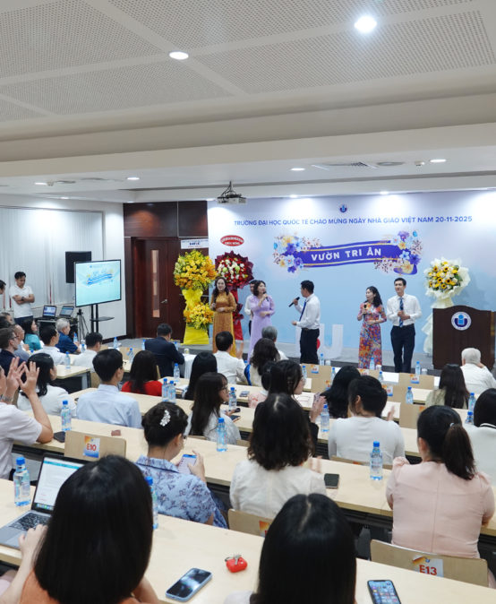 “VƯỜN TRI ÂN” CỦA TRƯỜNG ĐH QUỐC TẾ NHÂN KỶ NIỆM 43 NĂM NGÀY NHÀ GIÁO VIỆT NAM