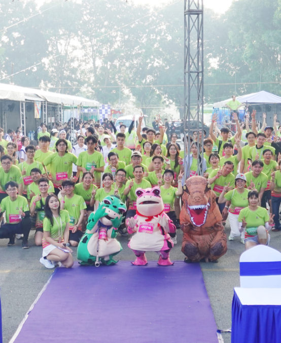 OVER 300 ATHLETES PARTICIPATE  IN THE HCMC IU RUN 2025