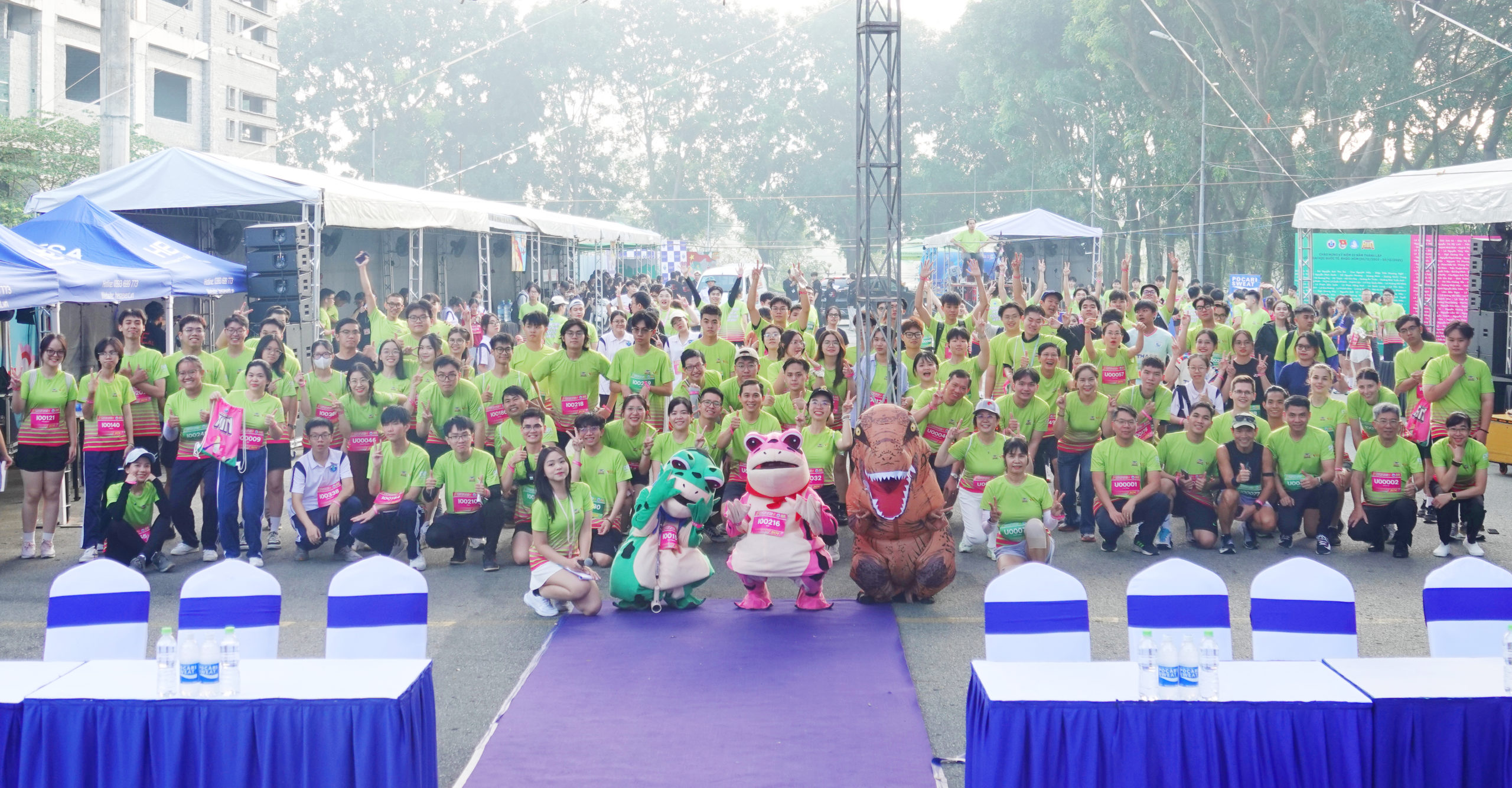 HƠN 300 VẬN ĐỘNG VIÊN THAM GIA GIẢI CHẠY HCMC IU RUN 2025 HƠN 300 VẬN ĐỘNG VIÊN THAM GIA GIẢI CHẠY HCMC IU RUN 2025