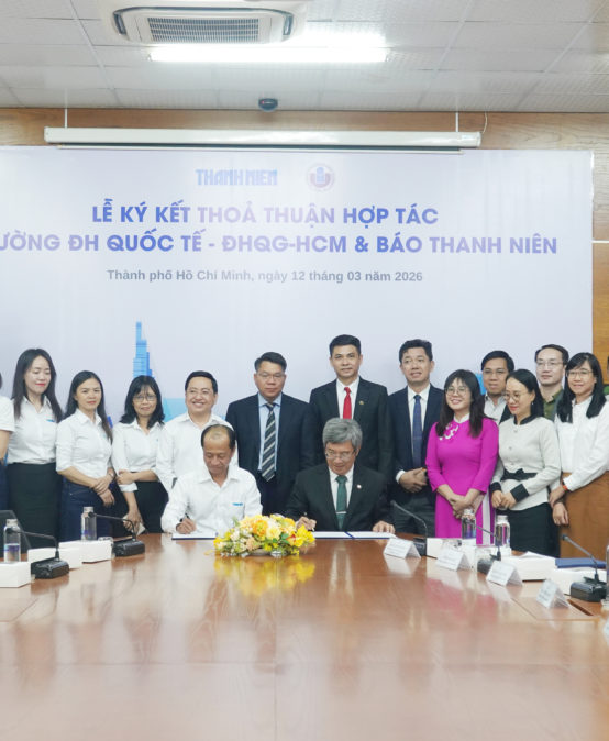 TRƯỜNG ĐH QUỐC TẾ LÀ TRƯỜNG ĐH THÀNH VIÊN ĐHQG-HCM  ĐẦU TIÊN KÝ KẾT HỢP TÁC VỚI BÁO THANH NIÊN