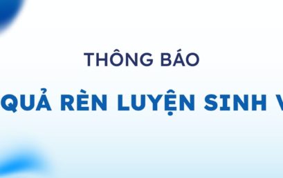 TB Kết quả rèn luyện sinh viên Học kỳ 1 năm học 2025-2026