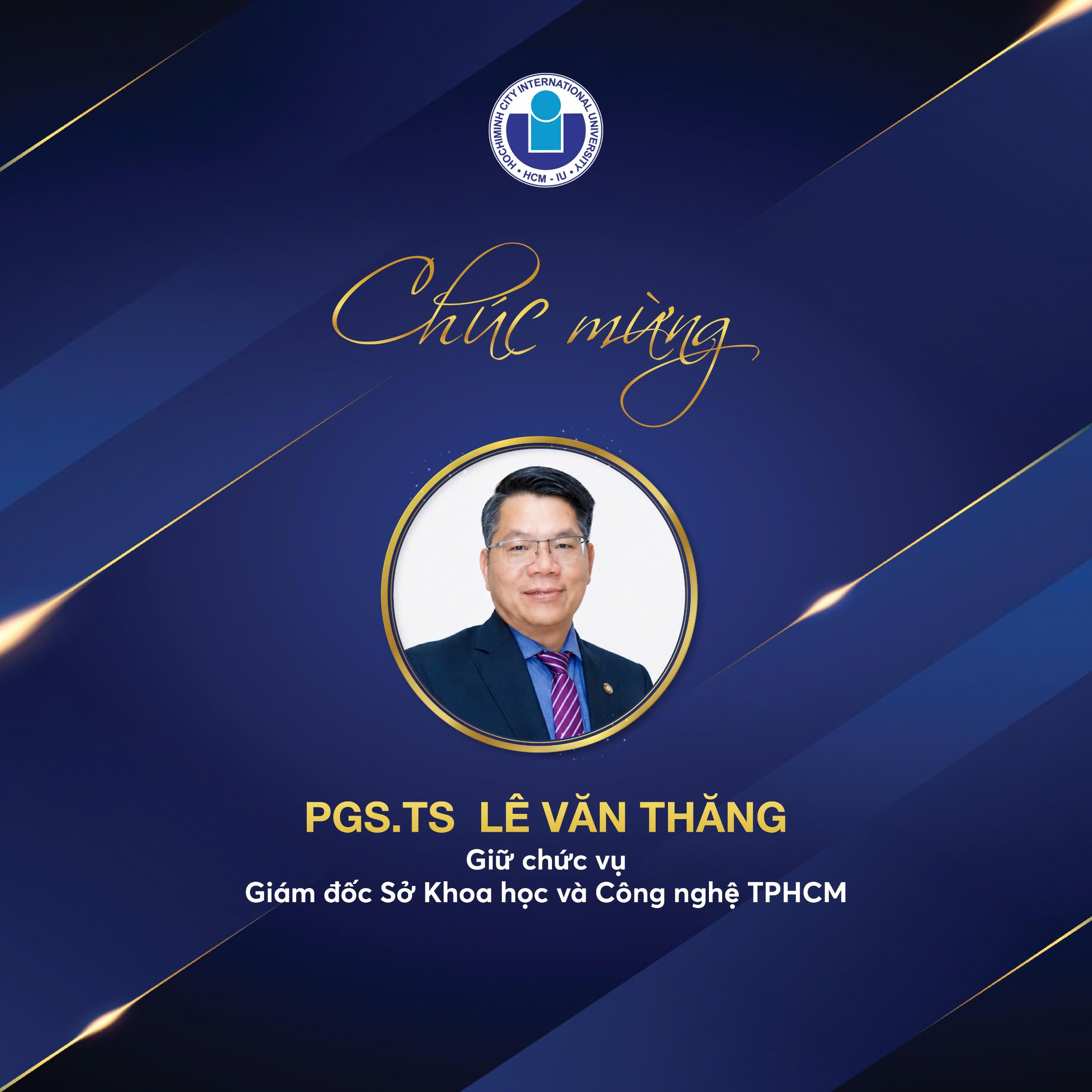 PGS.TS. LÊ VĂN THĂNG NHẬN QUYẾT ĐỊNH GIỮ CHỨC VỤ GIÁM ĐỐC SỞ KHOA HỌC VÀ CÔNG NGHỆ PGS.TS. LÊ VĂN THĂNG NHẬN QUYẾT ĐỊNH GIỮ CHỨC VỤ GIÁM ĐỐC SỞ KHOA HỌC VÀ CÔNG NGHỆ